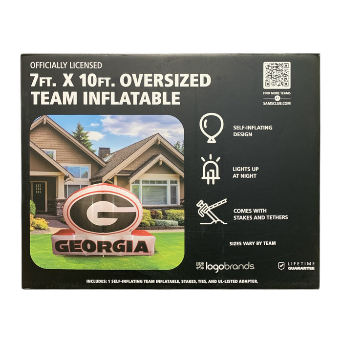 Logo Brands Officially Licensed NCAA 7'x10' Oversized Team Logo Inflatable