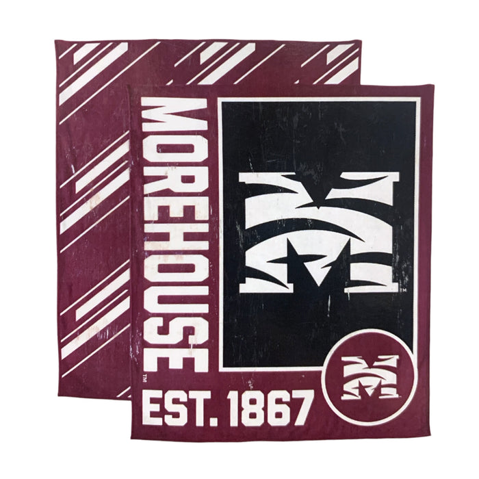 Logo Brands NCAA Officially Licensed 60in. x 70in. Super Plush Blanket