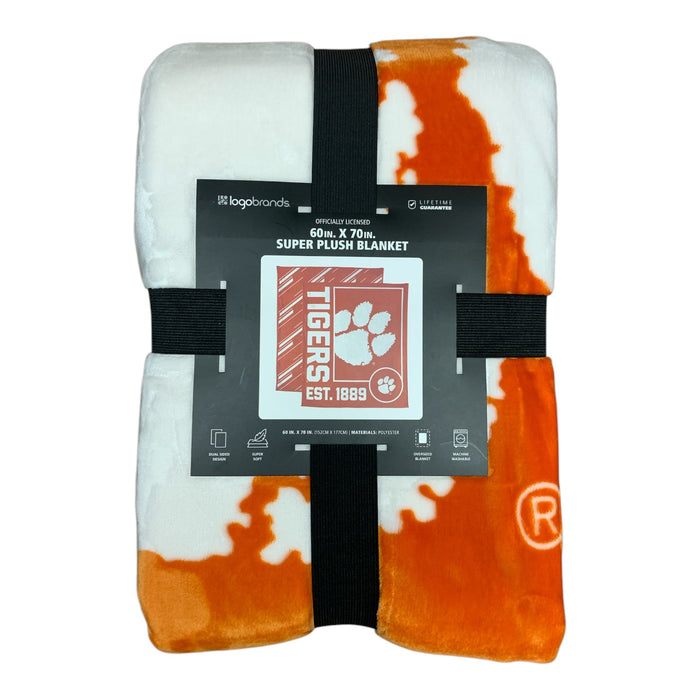 Logo Brands NCAA Officially Licensed 60in. x 70in. Super Plush Blanket