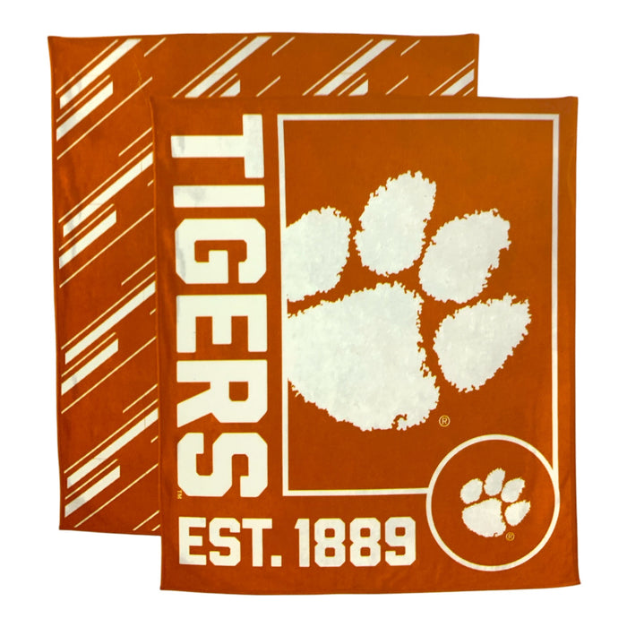 Logo Brands NCAA Officially Licensed 60in. x 70in. Super Plush Blanket