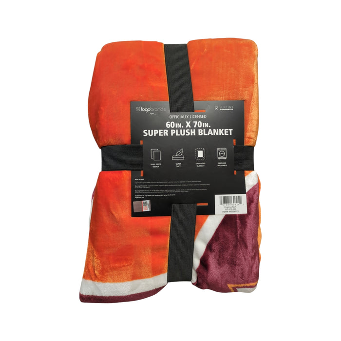 Logo Brands NCAA Officially Licensed 60in. x 70in. Super Plush Blanket