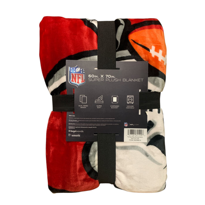 Logo Brands NFL Officially Licensed 60in. x 70in. Super Plush Blanket