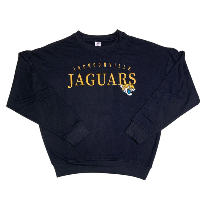 NFL Women's Relaxed Fit Chest Embroidery Long Sleeve Pullover