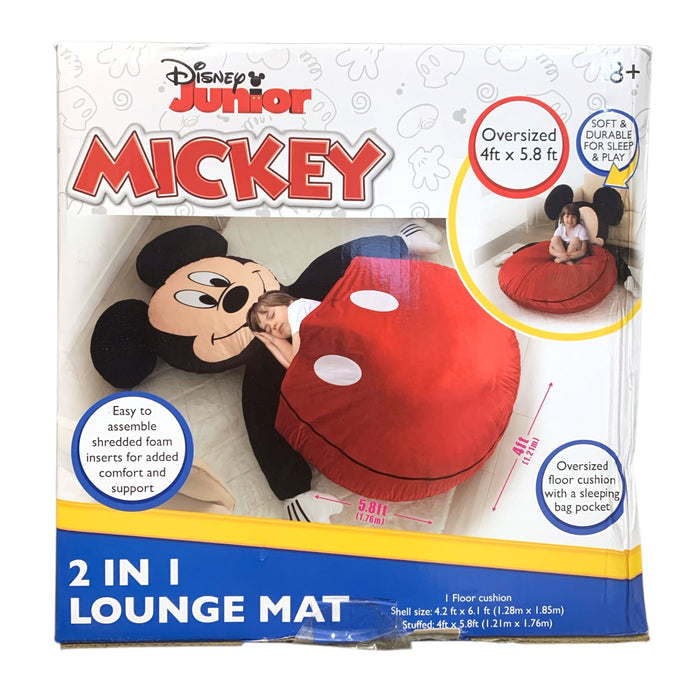 Licensed Character Kids Oversized 2 in 1 Lounge Mat, 4 ft. by 5.8 ft.