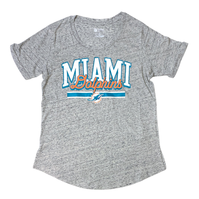 NFL Team Apparel Women's Short Sleeve Comfort Fashion Top