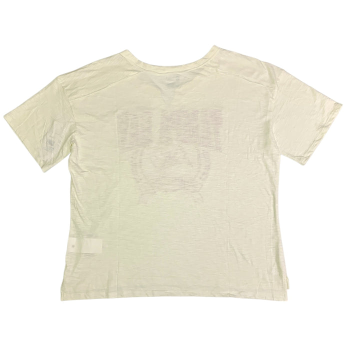 NFL Women's Crew Neckline Puff Graphic Print Short Sleeve Tee