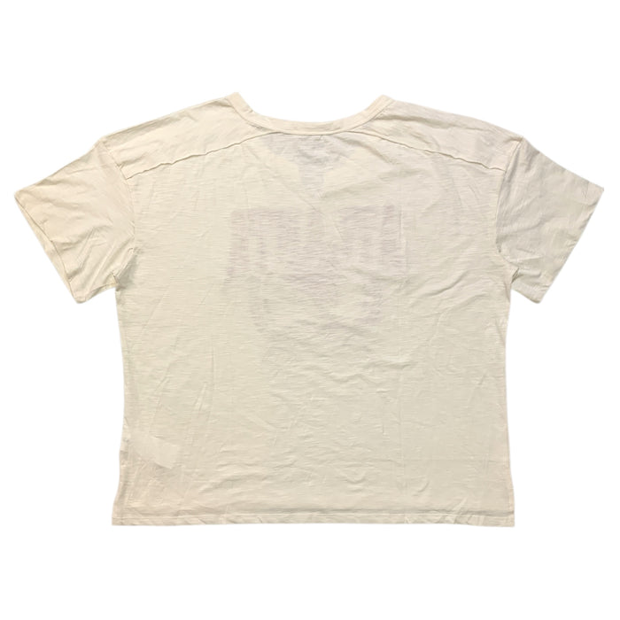 NFL Women's Crew Neckline Puff Graphic Print Short Sleeve Tee