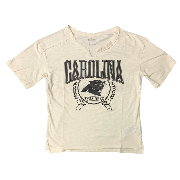 NFL Women's Crew Neckline Puff Graphic Print Short Sleeve Tee