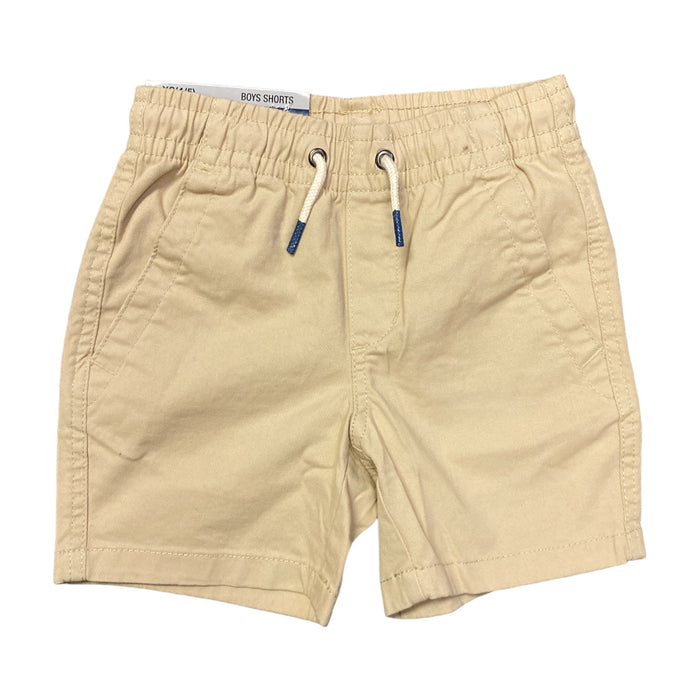 Gap Kids Boys Pull On Elastic Waistband Front & Back Pockets Stretch Soft Twill Shorts