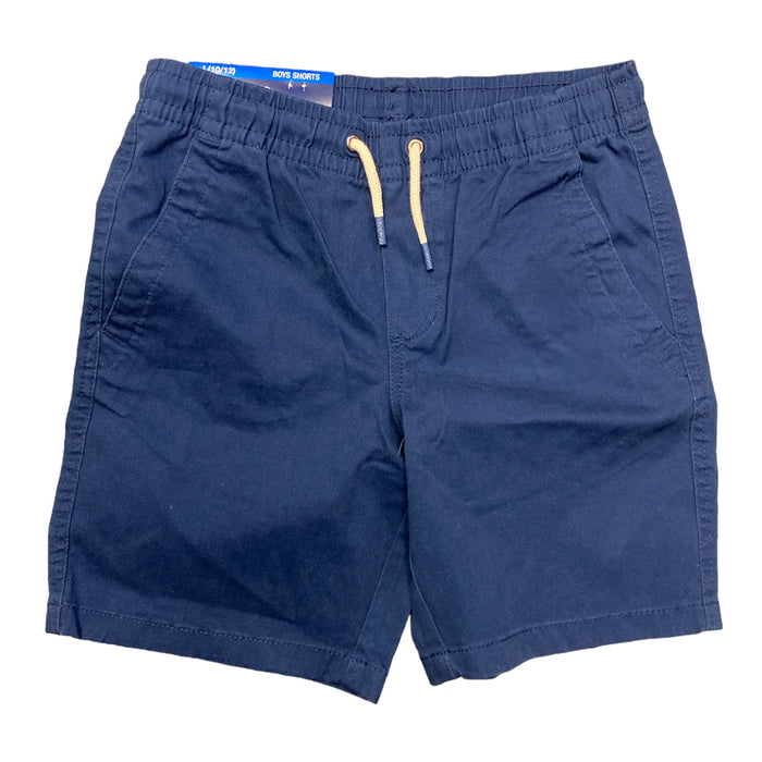 Gap Kids Boys Pull On Elastic Waistband Front & Back Pockets Stretch Soft Twill Shorts