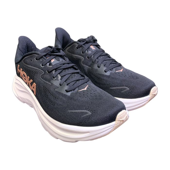 Hoka One One Women's Clifton 10 Comfort Lace Up Low Top Running Athletic Sneaker