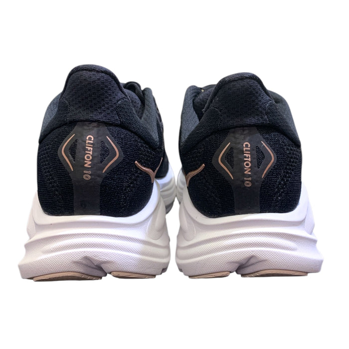 Hoka One One Women's Clifton 10 Comfort Lace Up Low Top Running Athletic Sneaker