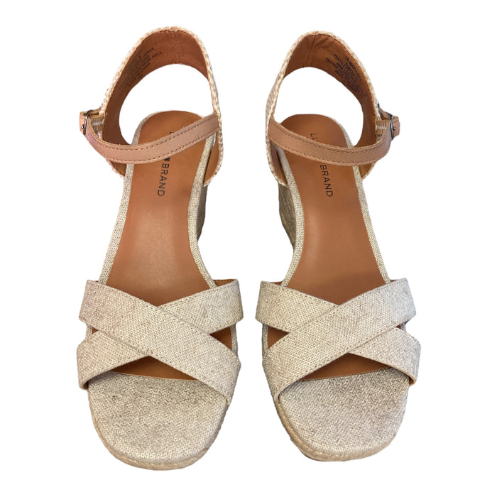 Lucky Brand Ladies Maey Lee Espadrille Wedge Sandal