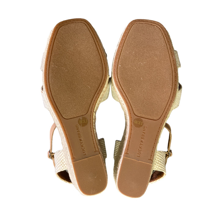 Lucky Brand Ladies Maey Lee Espadrille Wedge Sandal