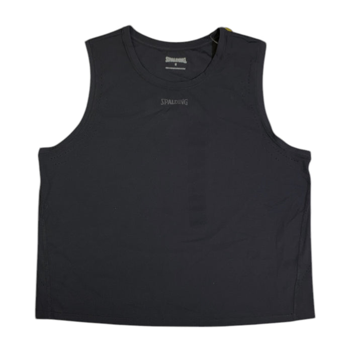 Spalding Womens Active Tank, Crewneck Design with Perforated Armholes