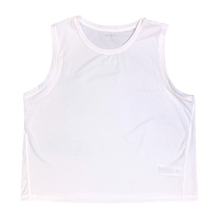 Spalding Womens Active Tank, Crewneck Design with Perforated Armholes