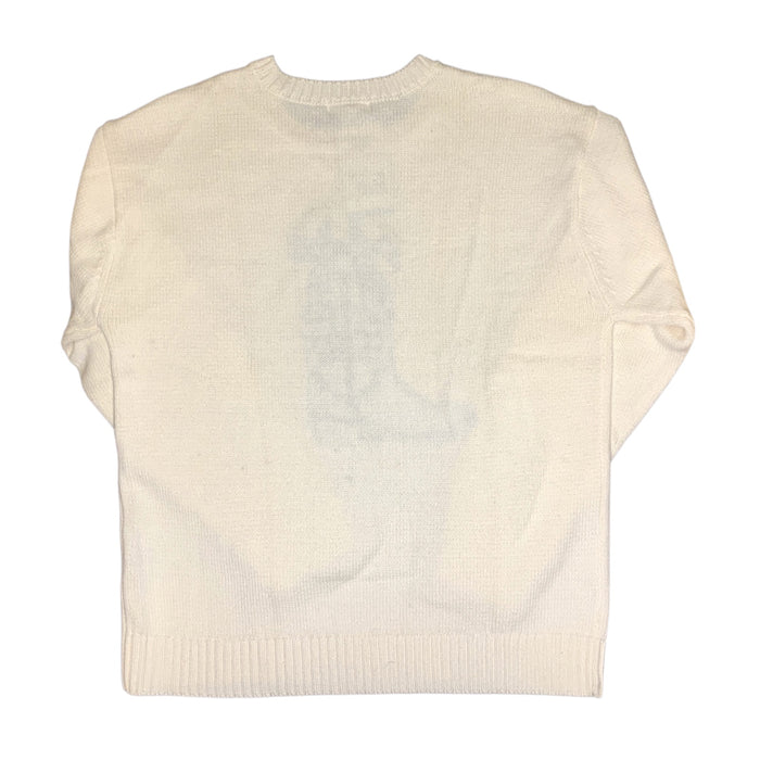 Mighty Fine Women's Midweight Crew Neck Easy Fit Americana Sweater