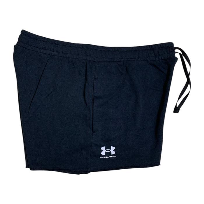 Under Armour Womens UA Rival Terry Short with Drawstring and Side Pockets