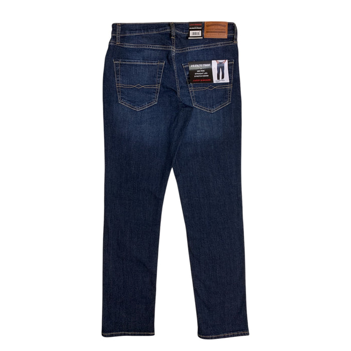 Lucky Brand Men's 410 Athletic Fit Straight Leg 5 Pocket Stretch Denim Jeans