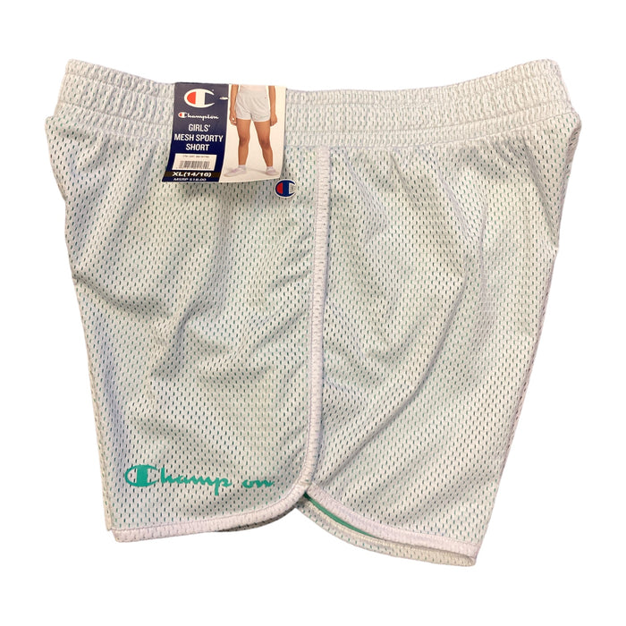Champion Youth Girl's Comfortable Breathable Soft Mesh Sporty Short
