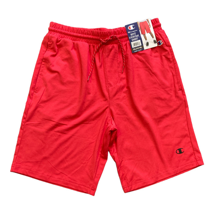 Champion Boy's Lightweight Pull On Logo Active Shorts, C914SH533