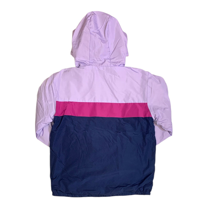 Champion Girl's Windbreaker Jacket, Full Zip, Micro Fleece Lined, Hooded