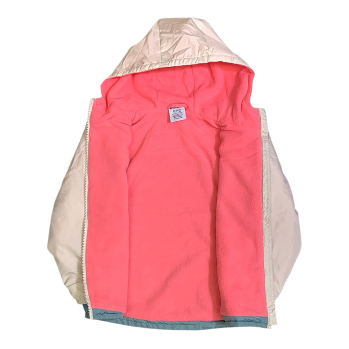 Champion Girl's Windbreaker Jacket, Full Zip, Micro Fleece Lined, Hooded