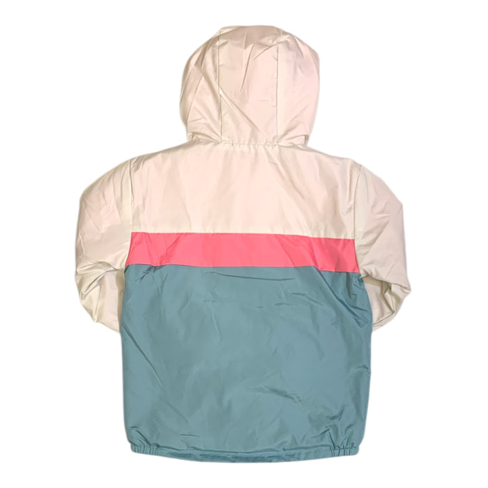 Champion Girl's Windbreaker Jacket, Full Zip, Micro Fleece Lined, Hooded