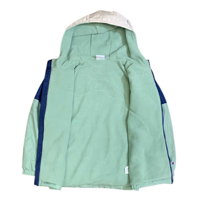 Champion Boy's Windbreaker Jacket, Full Zip, Micro Fleece Lined, Hooded