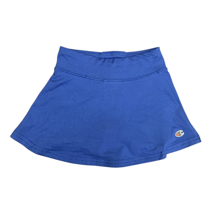 Champion Girl's 2-Piece Fleece Skort Set, Crewneck, Ribbed Cuffs/Hem