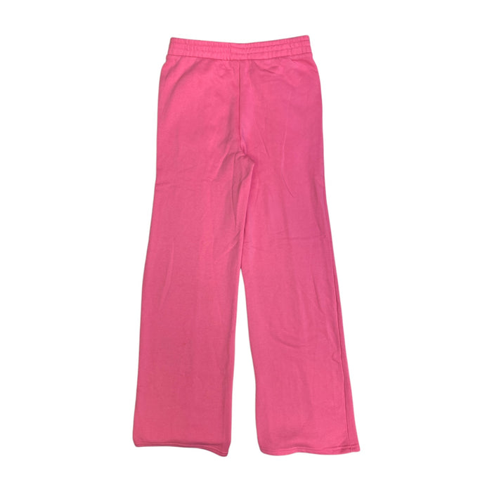 Champion Girl's Fleece Wide Leg Pant, Embroidered Logo, On-Seam Pockets