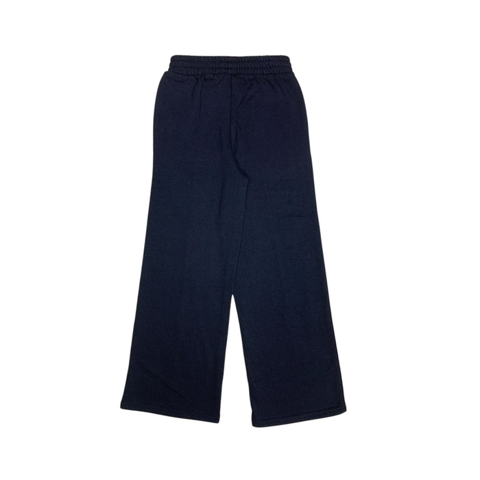 Champion Girl's Fleece Wide Leg Pant, Embroidered Logo, On-Seam Pockets