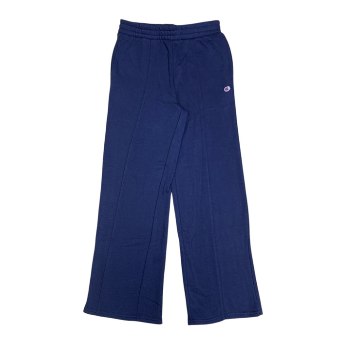 Champion Girl's Fleece Wide Leg Pant, Embroidered Logo, On-Seam Pockets