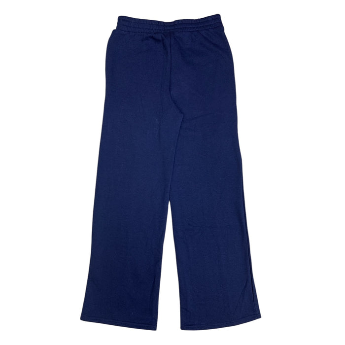 Champion Girl's Fleece Wide Leg Pant, Embroidered Logo, On-Seam Pockets