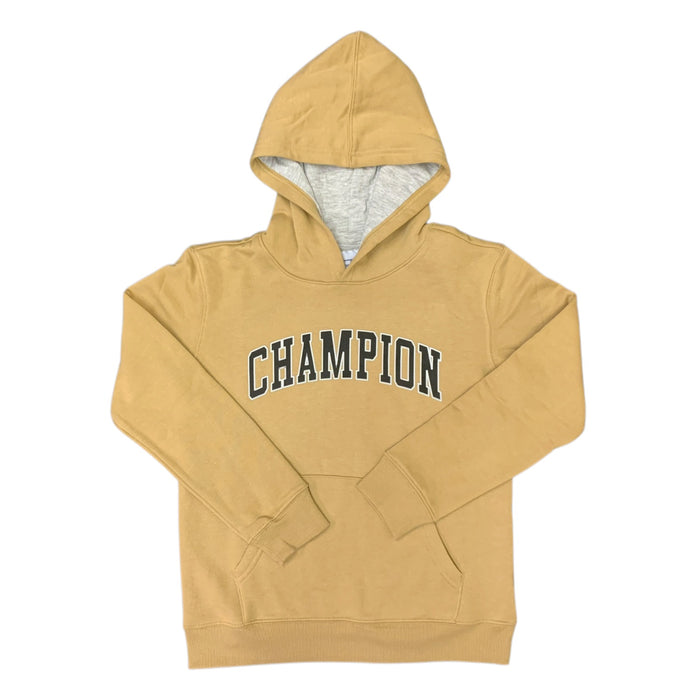 Champion Boy's Classic Fit Pullover Logo Fleece Hoodie