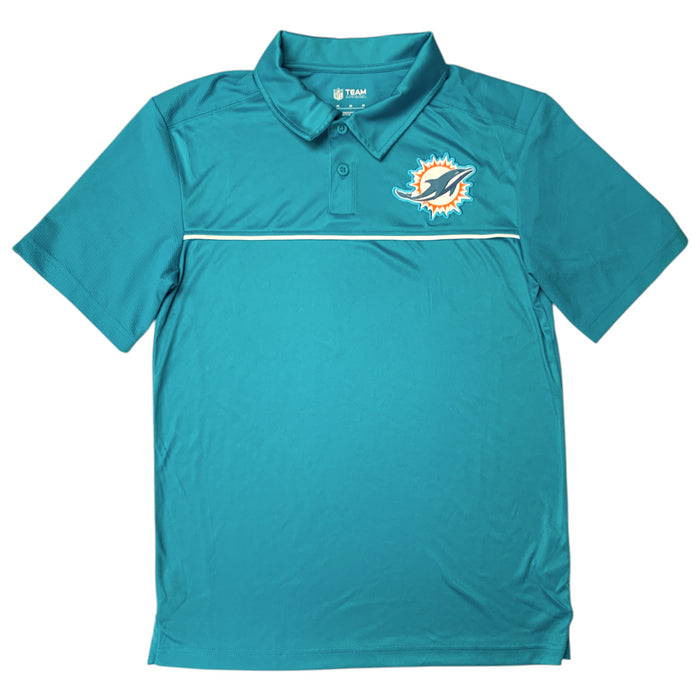 NFL Men's Relaxed Fit Comfortable & Breathable Short Sleeve Polo