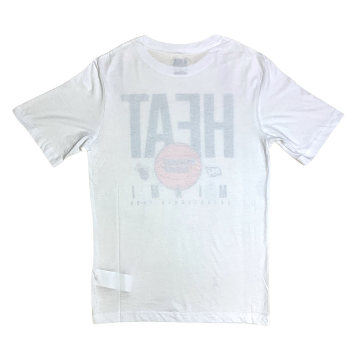 Officially Licensed NBA Miami Heat Cotton-Poly Short Sleeve T-Shirt