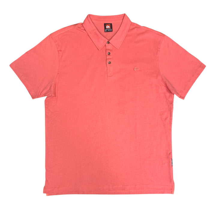 Quiksilver Men's Classic Fit Soft 100% Cotton Short Sleeve Polo