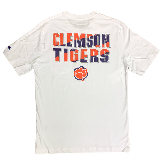 Champion Women's NCAA Logo Short Sleeve Chest Pocket T-Shirt