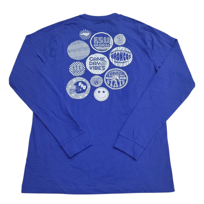 Champion Unisex "Game Day Vibes" NCAA Graphic Print Long Sleeve T-Shirt