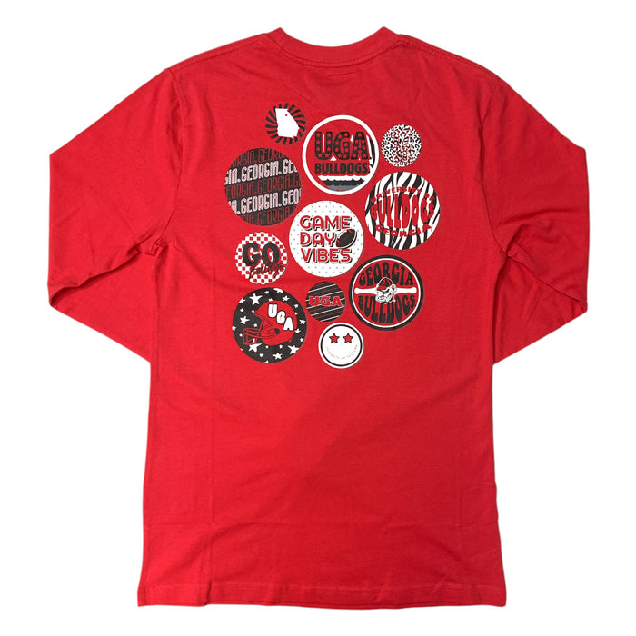 Champion Unisex "Game Day Vibes" NCAA Graphic Print Long Sleeve T-Shirt