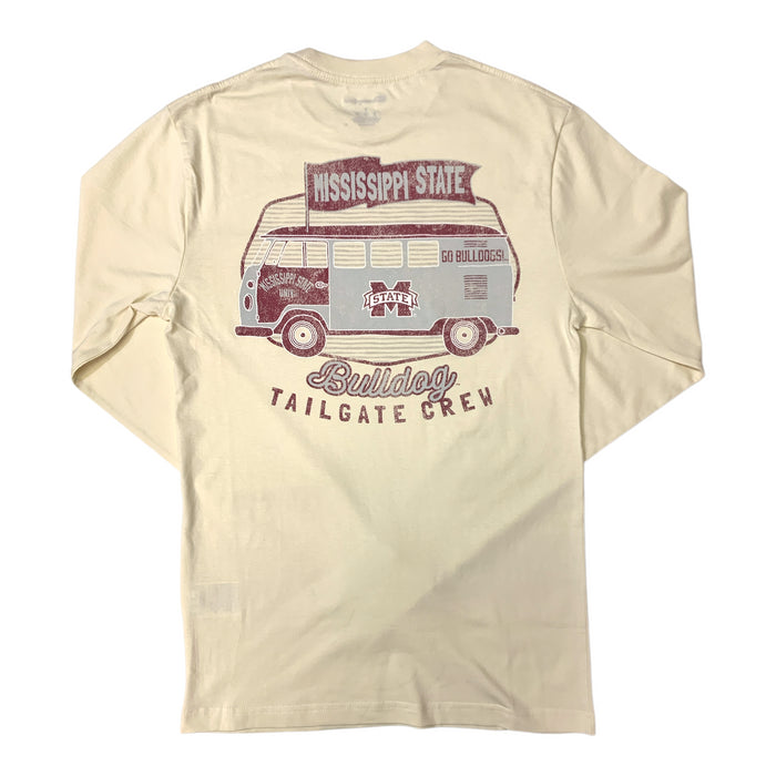 Champion Unisex "Tailgate Crew" Graphic Print Long Sleeve T-Shirt