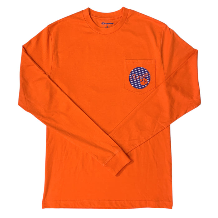 Champion Unisex "Game Day Vibes" NCAA Graphic Print Long Sleeve T-Shirt