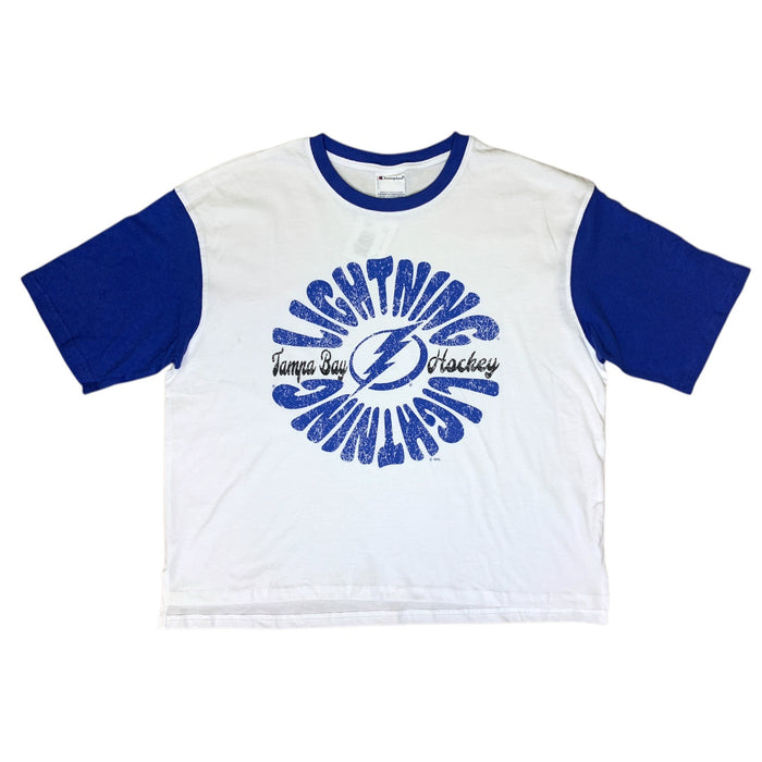 Champion Women's NHL Crew Neck Soft Cotton Graphic Tee