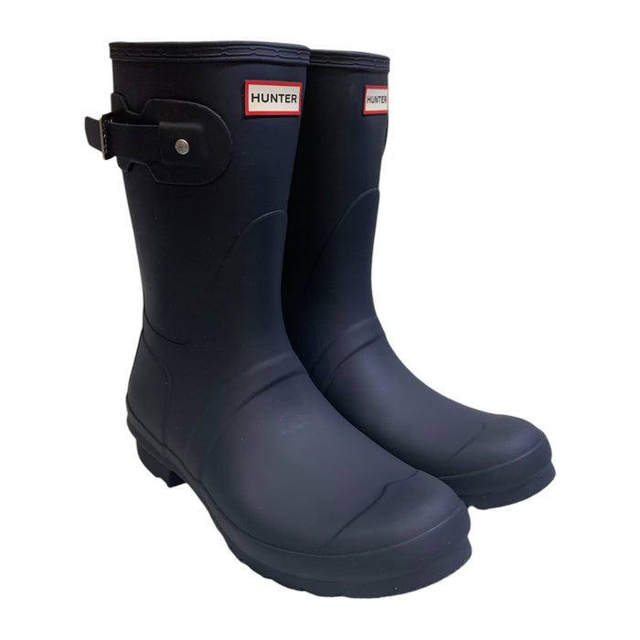 Hunter Women's Original Short Pull-On Waterproof Rubber Rain Boots