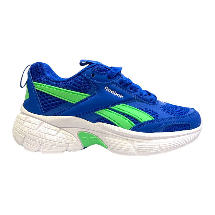 Reebok Boys Chaos Low Top Lace Up Running Sneaker, Style AR30303Y
