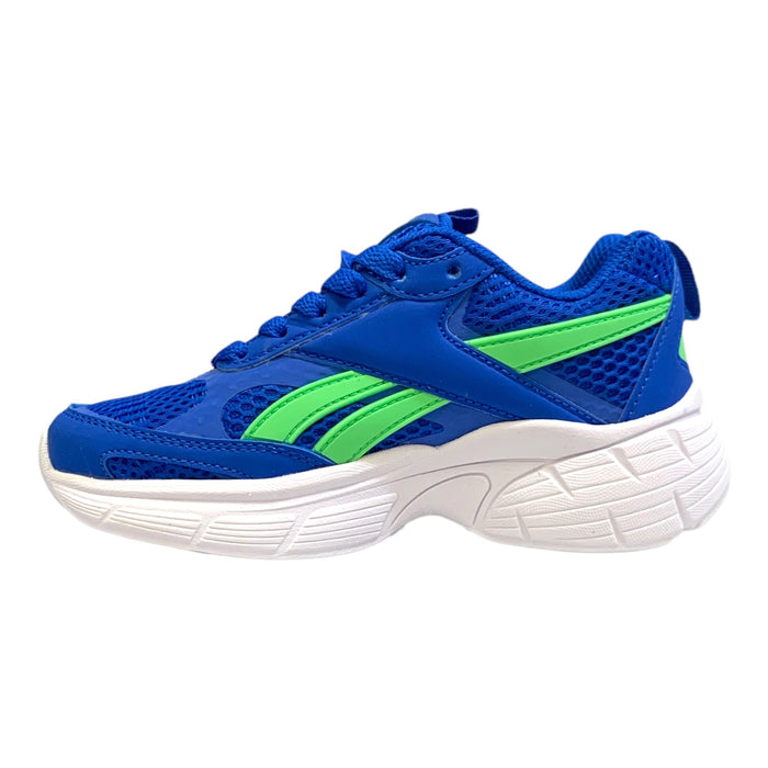 Reebok Boys Chaos Low Top Lace Up Running Sneaker, Style AR30303Y