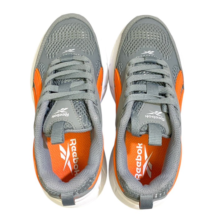 Reebok Boys Chaos Low Top Lace Up Running Sneaker, Style AR30303Y