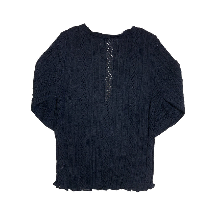 Aeropostale Women's Lightweight Slim Fit V-Neck Cropped Button-Up Cardigan