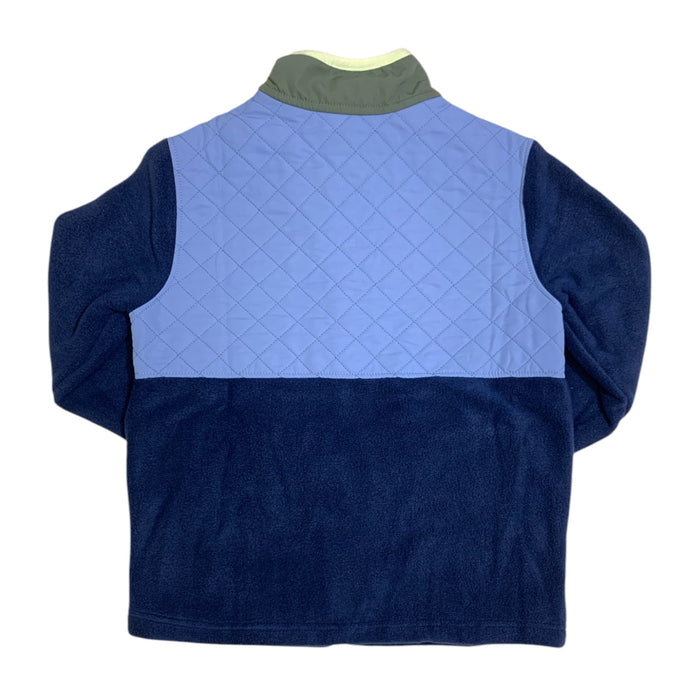 Eddie Bauer Boy's Regular Fit Polar Fleece Full Zip Mock Neck Jacket